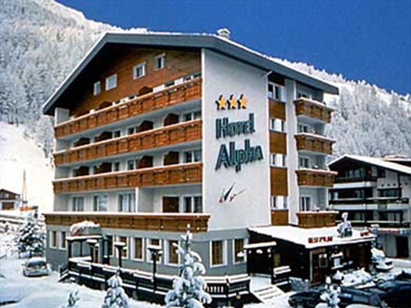 Hotel Alpha Саас-Грунд Экстерьер фото
